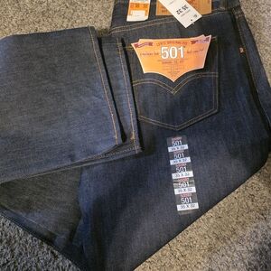 Levi's 501 Men's Straight Jeans - Indigo